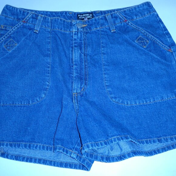 Ralph Lauren Casual Carpenter-Style Shorts - Blue - Picture 1 of 11